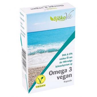 BjökoVit OMEGA 3 vegan Kapseln, 30 Stück 
